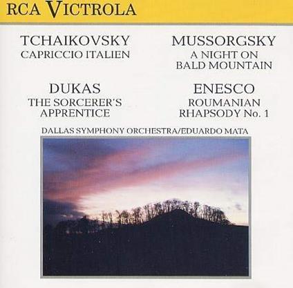 Tchaikovsky / Modest Mussorgsky / Dukas / Enesco - Orchestral Works - CD Audio