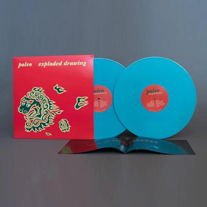 Exploded Drawing (Opaque Aqua Vinyl) - Vinile LP di Polvo