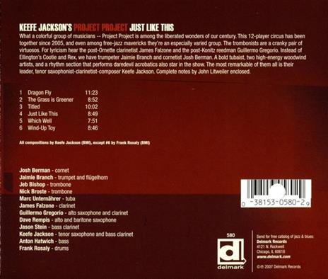 Just Like This - CD Audio di Keefe Jackson - 2