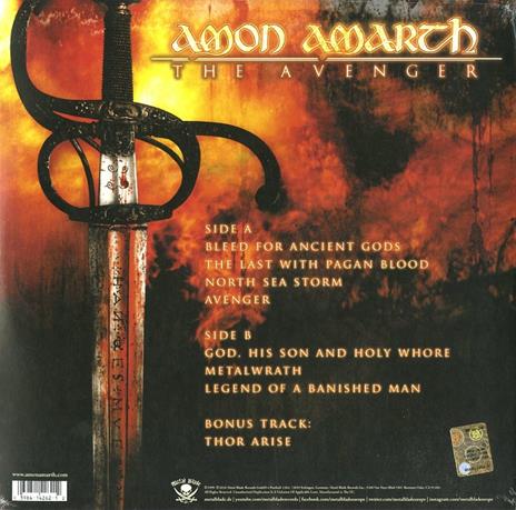 The Avenger (180 gr.) - Vinile LP di Amon Amarth - 2