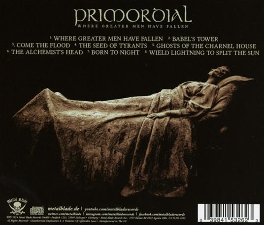 Where Greater Men Have Fallen - CD Audio di Primordial - 2