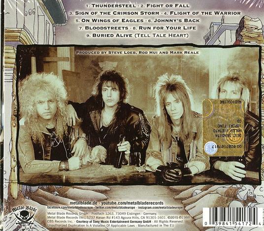 Thundersteel - CD Audio di Riot - 2