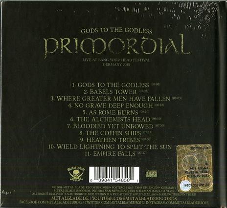 Gods to the Godless (Digibook) - CD Audio di Primordial - 2