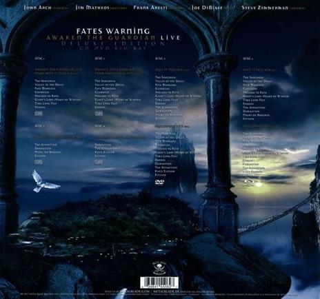 Awaken the Guardian - CD Audio + DVD + Blu-ray di Fates Warning - 2