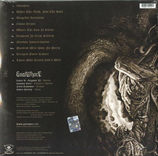 Vengeful Ascension (Limited Edition) - Vinile LP di Goatwhore - 2