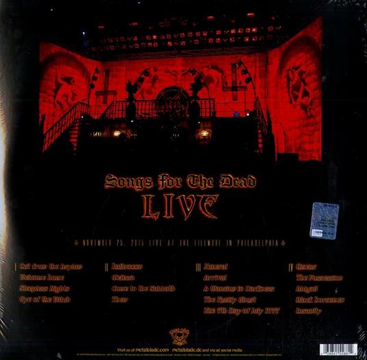 Songs for the Dead Live - Vinile LP di King Diamond - 2