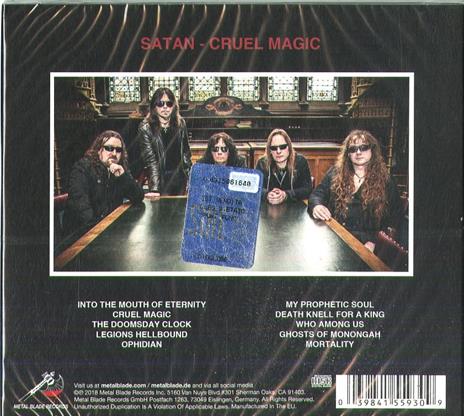 Cruel Magic (Digipack) - CD Audio di Satan - 2