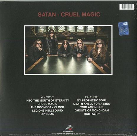 Cruel Magic - Vinile LP di Satan - 2