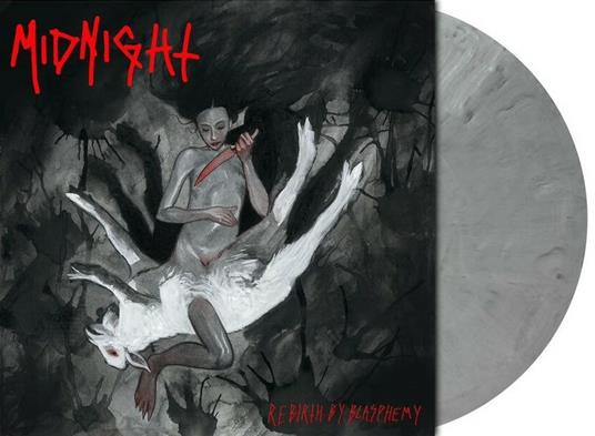 Rebirth by Blasphemy (Grey Marbled Coloured Vinyl) - Vinile LP di Midnight - 2
