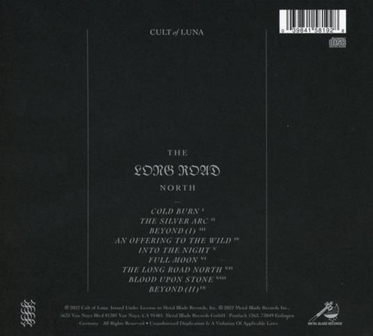 The Long Road North - CD Audio di Cult of Luna - 2