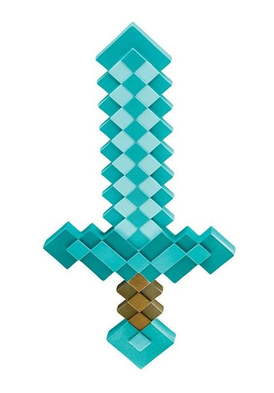 Minecraft. Diamond Sword Pp Plastic Replica - 2