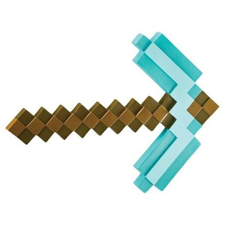Minecraft. Diamond Pickaxe Pp Plastic Replica - 2