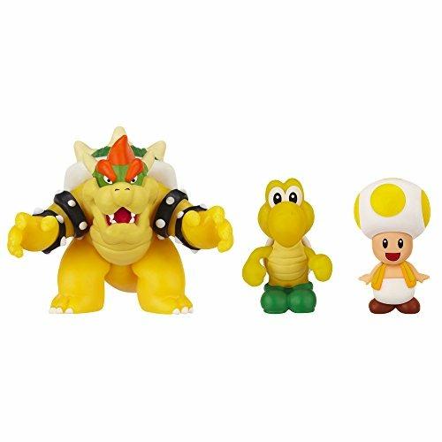 Mario Figures Micro 3 Personaggi Serie 1 (Bowser,Koopa,Toad) - 3