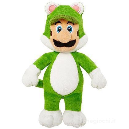 Nintendo: Jakks - Super Mario - Cat Luigi (Plush / Peluche 18 Cm)