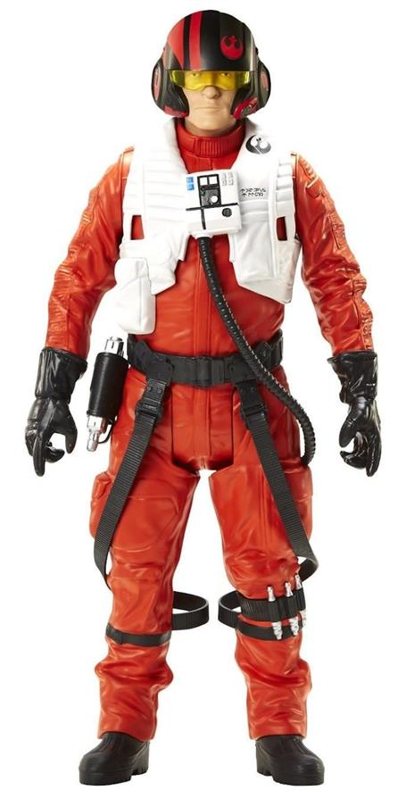 Jakks Pacific Star Wars 7 Poe Dameron 45 Cm Big Scale Action Figure New! - 3