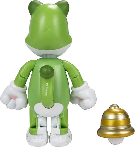 Nintendo Super Mario Cat Luigi Figura 10cm Jakks Pacific - 4