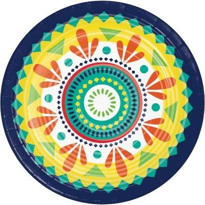 Creative Converting: Plt7 Ss 12/8Ct Pottery S
