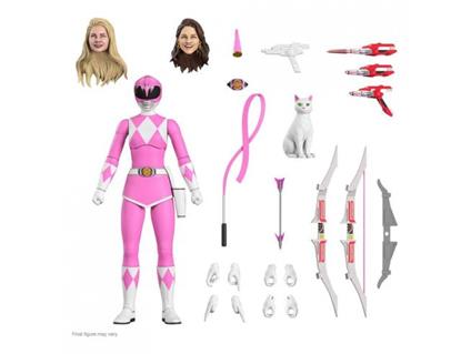 Mighty Morphin Power Rangers Ultimates Action Figura Pink Ranger 18 Cm Super7