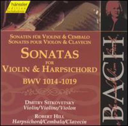 Sonatas For Violin & Harpsichord - CD Audio di Johann Sebastian Bach