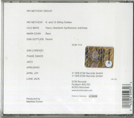 Pat Metheny Group - CD Audio di Pat Metheny - 2