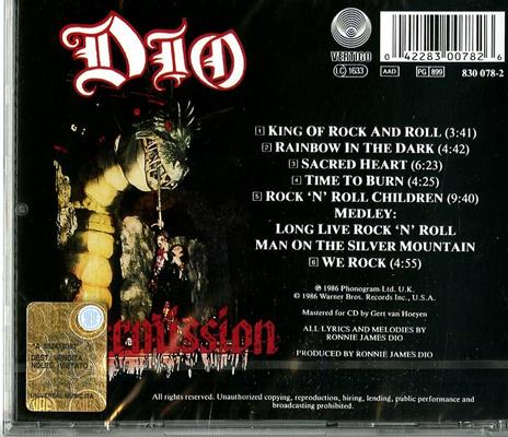 Intermission - CD Audio di Dio - 2