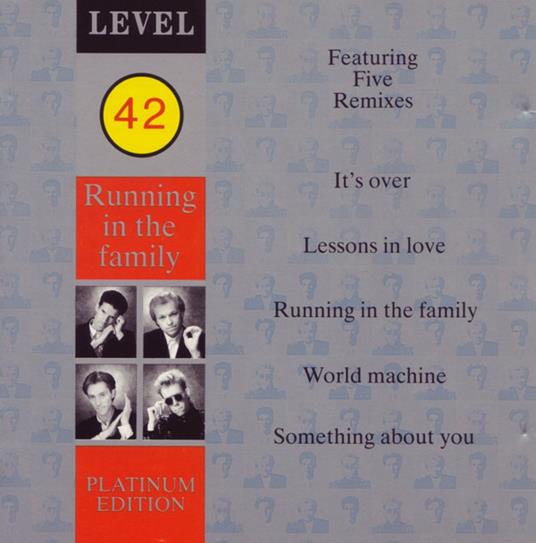 Running In The Family - CD Audio di Level 42
