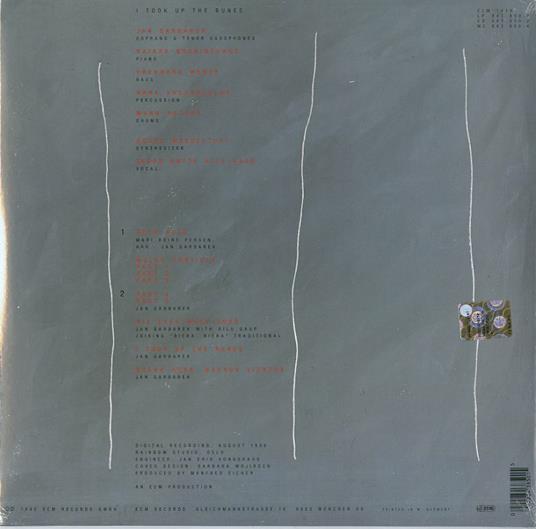 I Took Up the Runes - Vinile LP di Jan Garbarek - 2