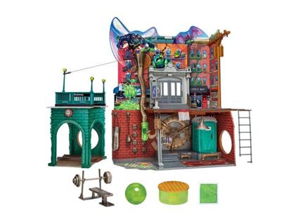 Tartarughe Ninja: Mutant Mayhem Playset Headquarter Boti