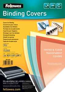 Cartoleria Fellowes 5375901 cartellina A4 Plastica, PVC Trasparente 100 pezzo(i) Fellowes