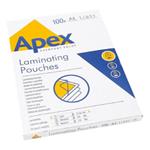 Pouches Plastificazione Apex A4 Spessore 75-80 Micron 100 Pezzi