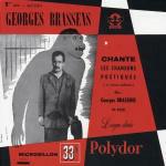 Chante les chansons poétiques - CD Audio di Georges Brassens