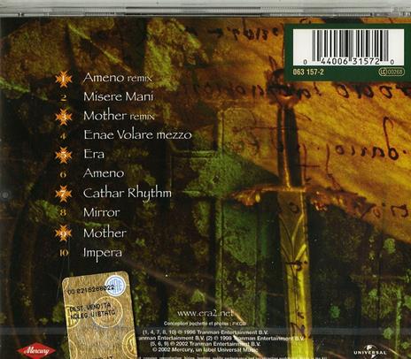 Ameno - CD Audio di Era - 2