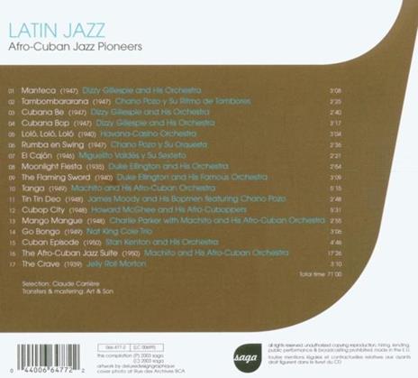 Latin Jazz-Afro Cuban Jazz - CD Audio - 2