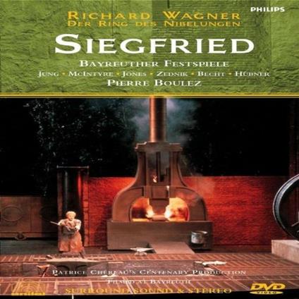 Richard Wagner. Sigfrido (2 DVD) - DVD di Pierre Boulez,Richard Wagner,Gwyneth Jones,Heinz Zednik,Manfred Jung,Donald McIntyre