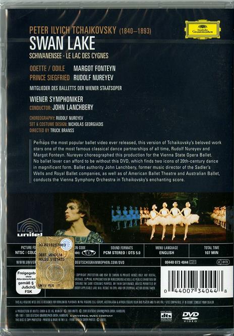 Pyotr Ilyich Tchaikovsky. Lago dei Cigni (DVD) - DVD di Pyotr Ilyich Tchaikovsky - 2