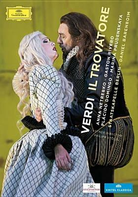 Giuseppe Verdi. Il Trovatore (DVD) - DVD di Placido Domingo,Anna Netrebko,Giuseppe Verdi,Daniel Barenboim