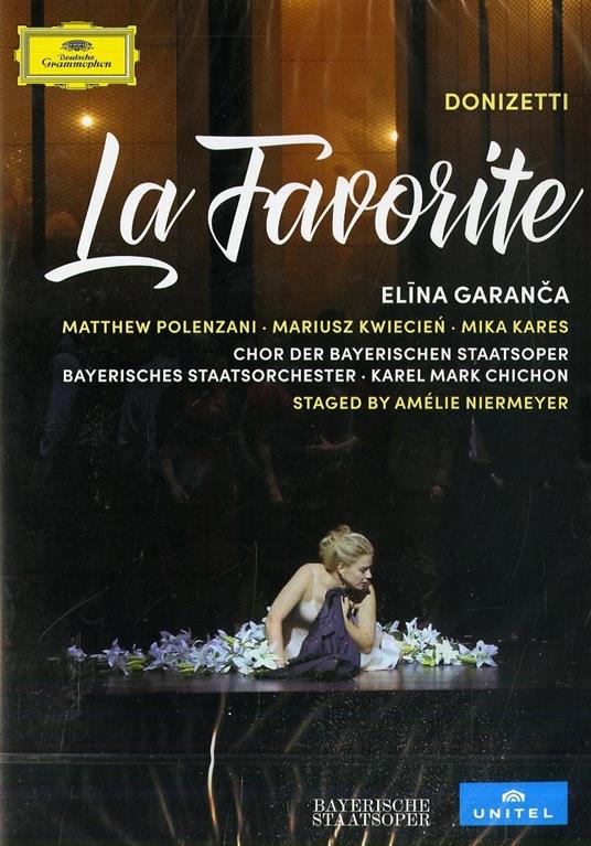 La Favorite (2 DVD) - DVD di Gaetano Donizetti,Elina Garanca,Matthew Polenzani