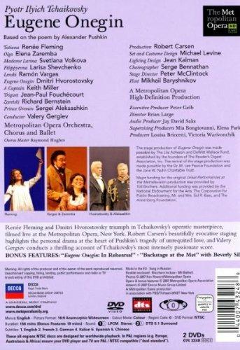 Pyotr Ilyich Tchaikovsky. Eugene Onegin (2 DVD) - DVD di Pyotr Ilyich Tchaikovsky,Renée Fleming,Valery Gergiev - 2