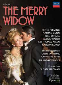 CD Franz Lehar. The Merry Widow. La Vedova Allegra (DVD) Renée Fleming Franz Lehar Nathan Gunn