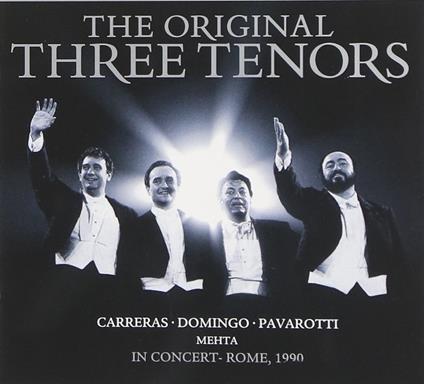 The Original Three Tenors - CD Audio + DVD di Placido Domingo,Luciano Pavarotti,José Carreras