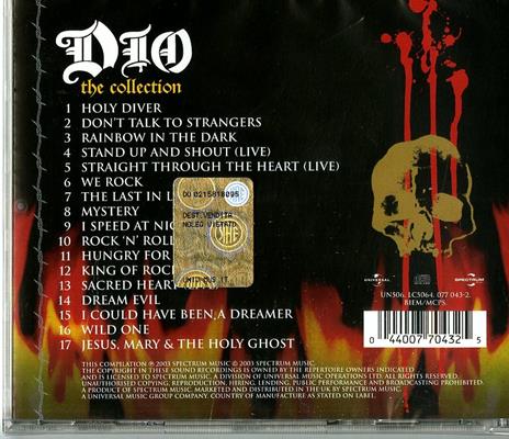 Dio. The Collection - CD Audio di Dio - 2