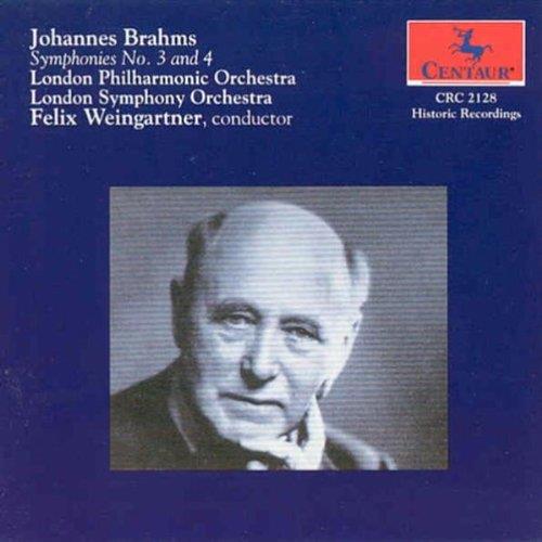Symphony Nos. 3, 4 - CD Audio di Johannes Brahms