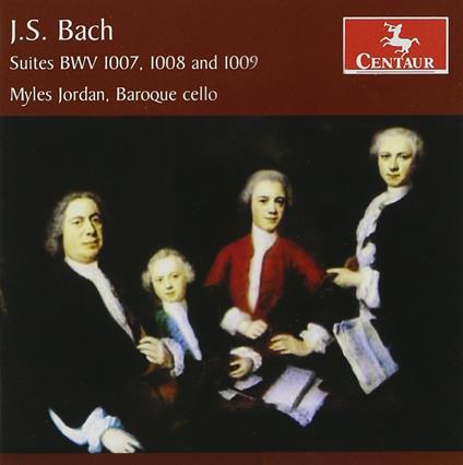 Suites For Unaccompanied Cello - CD Audio di Myles Jordan