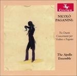 Tre Duetti Concertanti Per Violino E Fagotto - CD Audio di Niccolò Paganini