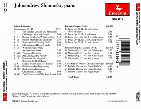 Johandrew Slominski - CD Audio di Johandrew Slominski - 2