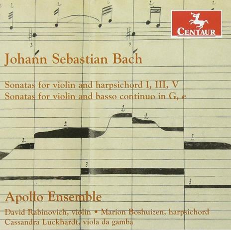 Sonate per Violino - CD Audio di Johann Sebastian Bach