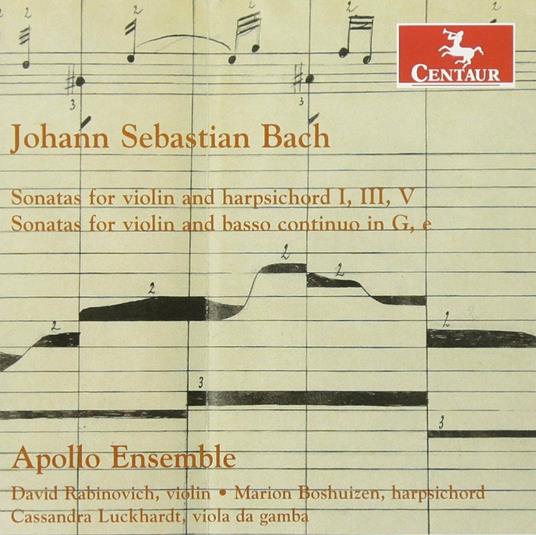 Sonate per Violino - CD Audio di Johann Sebastian Bach