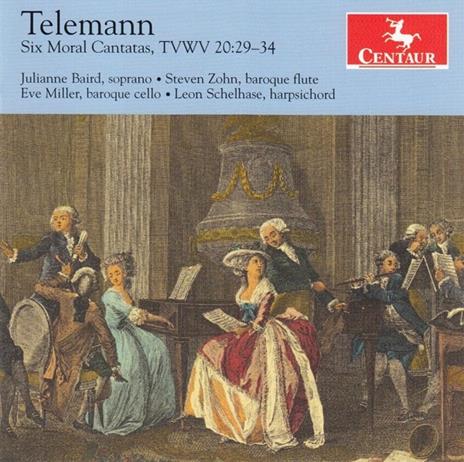 6 Cantate morali - CD Audio di Georg Philipp Telemann