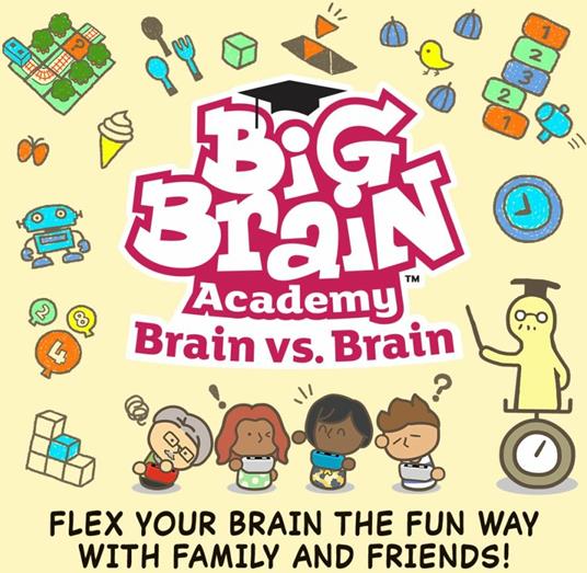 Nintendo Big Brain Academy: Brain vs. Brain Standard Tedesca, Inglese Nintendo Switch