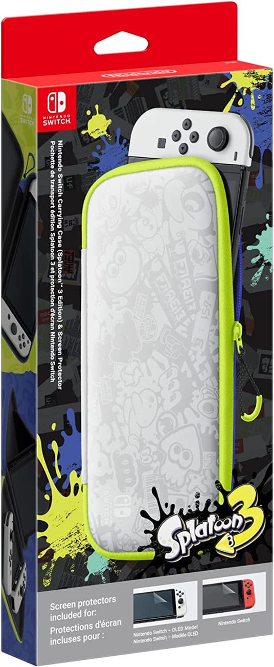 NINTENDO Switch Custodia & Screen Protector Splatoon 3 - 4